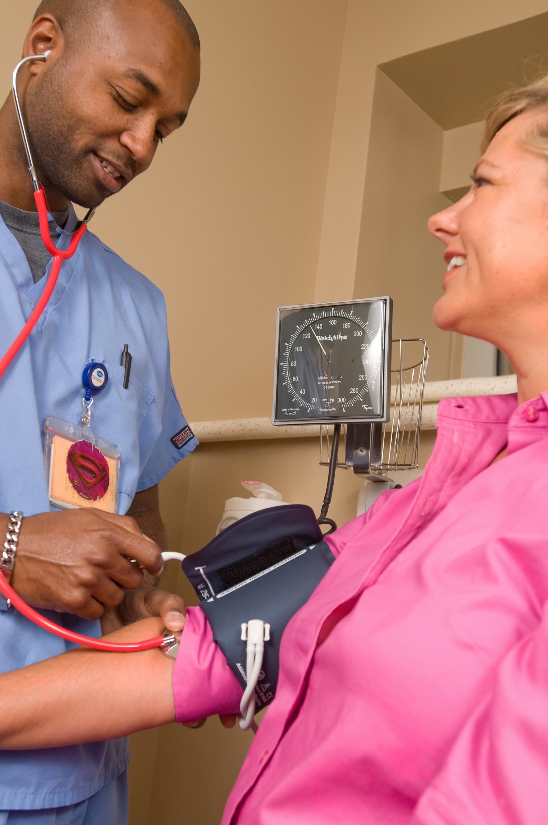 Bright wellness environment — proactive health screening